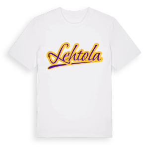 Lehtola baseball t-shirt – ekologisk bomull t-shirt från Pinshirt