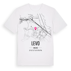 Levo karta t-shirt – ekologisk bomull t-shirt från Pinshirt