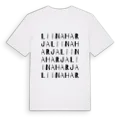 Liinaharja ordlek t-shirt