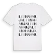 Liinaharja ordlek t-shirt