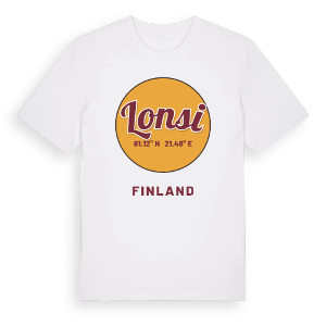 Lonsi cirkel t-shirt – ekologisk bomull t-shirt från Pinshirt