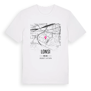 Lonsi karta t-shirt – ekologisk bomull t-shirt från Pinshirt