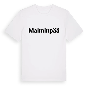 Malminpää fetstil t-shirt – ekologisk bomull t-shirt från Pinshirt