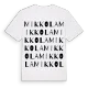 Mikkola ordlek t-shirt