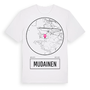 Mudainen t-shirt – ekologisk bomull t-shirt från Pinshirt