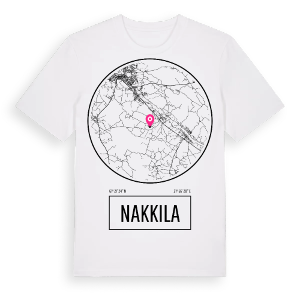 Nakkila t-shirt – ekologisk bomull t-shirt från Pinshirt