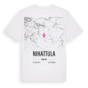 Nihattula karta t-shirt – ekologisk bomull t-shirt från Pinshirt