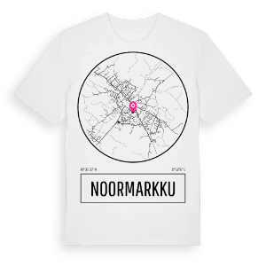 Noormarkku t-shirt – ekologisk bomull t-shirt från Pinshirt