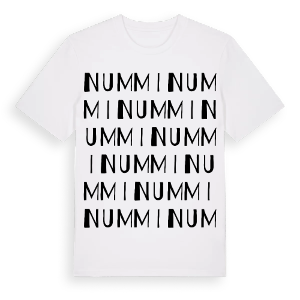 Nummi ordlek t-shirt – ekologisk bomull t-shirt från Pinshirt