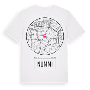 Nummi t-shirt – ekologisk bomull t-shirt från Pinshirt