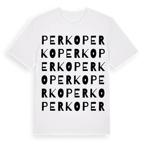 Perko ordlek t-shirt – ekologisk bomull t-shirt från Pinshirt
