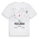 Poosjärvi karta t-shirt