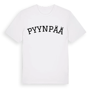 Pyynpää böjd t-shirt – ekologisk bomull t-shirt från Pinshirt