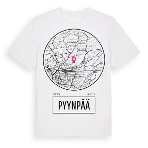 Pyynpää t-shirt – ekologisk bomull t-shirt från Pinshirt