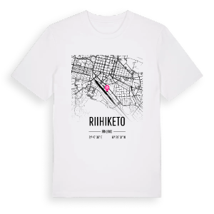 Riihiketo karta t-shirt – ekologisk bomull t-shirt från Pinshirt