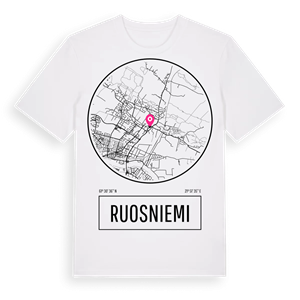 Ruosniemi t-shirt – ekologisk bomull t-shirt från Pinshirt