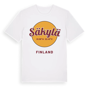 Säkylä cirkel t-shirt – ekologisk bomull t-shirt från Pinshirt