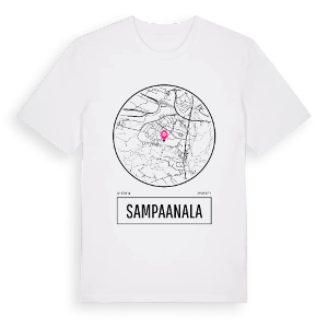 Sampaanala t-shirt – ekologisk bomull t-shirt från Pinshirt