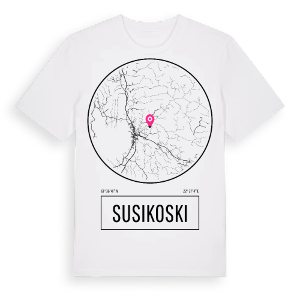 Susikoski t-shirt – ekologisk bomull t-shirt från Pinshirt