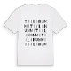 Tiilinummi ordlek t-shirt