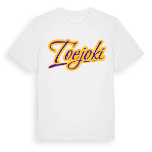 Toejoki baseball t-shirt – ekologisk bomull t-shirt från Pinshirt