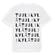 Tuulikylä ordlek t-shirt