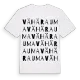 Vähärauma ordlek t-shirt