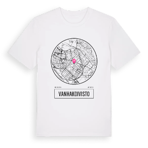Vanhakoivisto t-shirt – ekologisk bomull t-shirt från Pinshirt