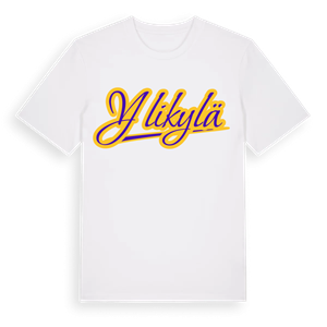 Ylikylä baseball t-shirt – ekologisk bomull t-shirt från Pinshirt
