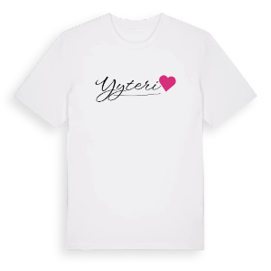 Yyteri hjärta t-shirt – ekologisk bomull t-shirt från Pinshirt