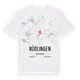 Rüdlingen karta t-shirt