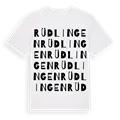 Rüdlingen ordlek t-shirt