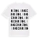 Rüdlingen ordlek t-shirt