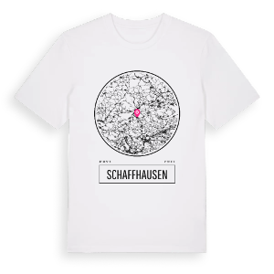 Schaffhausen t-shirt – ekologisk bomull t-shirt från Pinshirt