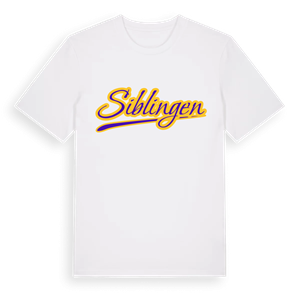 Siblingen baseball t-shirt – ekologisk bomull t-shirt från Pinshirt