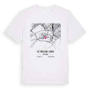 Alt-Moisling / Genin karta t-shirt – ekologisk bomull t-shirt från Pinshirt