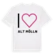 Jag älskar Alt Mölln t-shirt stort tryck
