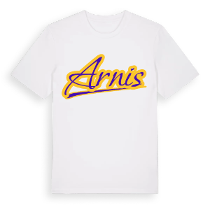Arnis baseball t-shirt – ekologisk bomull t-shirt från Pinshirt
