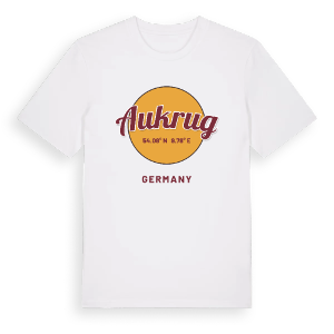 Aukrug cirkel t-shirt – ekologisk bomull t-shirt från Pinshirt