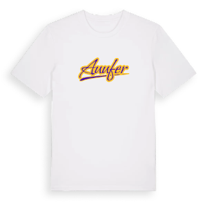 Auufer baseball t-shirt – ekologisk bomull t-shirt från Pinshirt