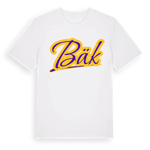 Bäk baseball t-shirt – ekologisk bomull t-shirt från Pinshirt
