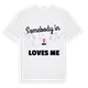 Någon i Bäk älskar mig t-shirt