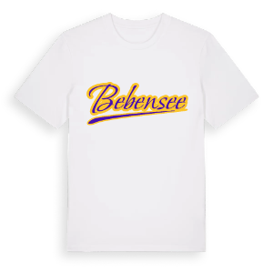 Bebensee baseball t-shirt – ekologisk bomull t-shirt från Pinshirt