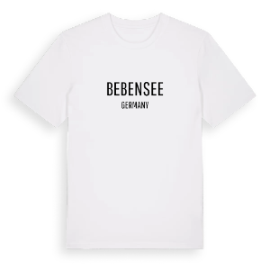Bebensee i Sverige t-shirt – ekologisk bomull t-shirt från Pinshirt