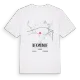 Bekmünde karta t-shirt