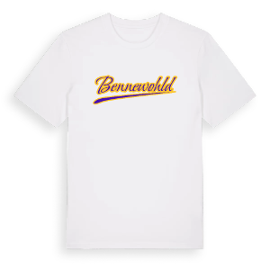 Bennewohld baseball t-shirt – ekologisk bomull t-shirt från Pinshirt