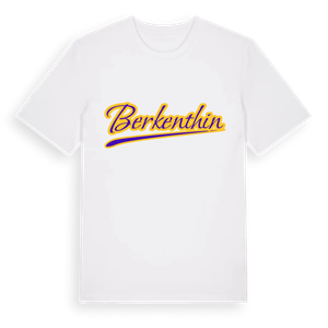 Berkenthin baseball t-shirt – ekologisk bomull t-shirt från Pinshirt