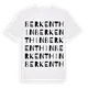 Berkenthin ordlek t-shirt