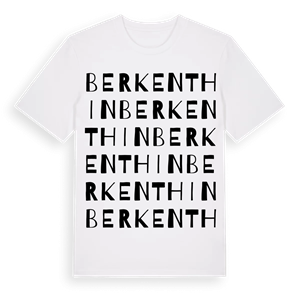 Berkenthin ordlek t-shirt – ekologisk bomull t-shirt från Pinshirt