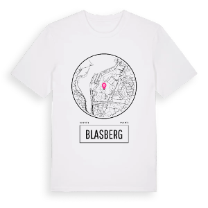 Blasberg t-shirt – ekologisk bomull t-shirt från Pinshirt
